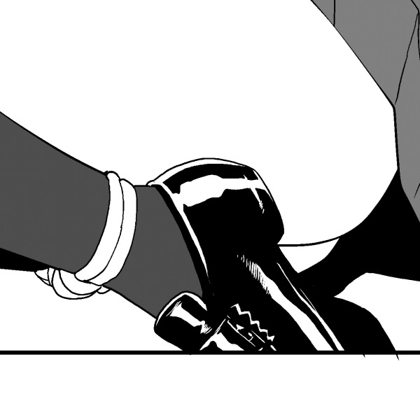 ごめんなさい…靴描くの苦手で最後の最後まで真っ白です。 