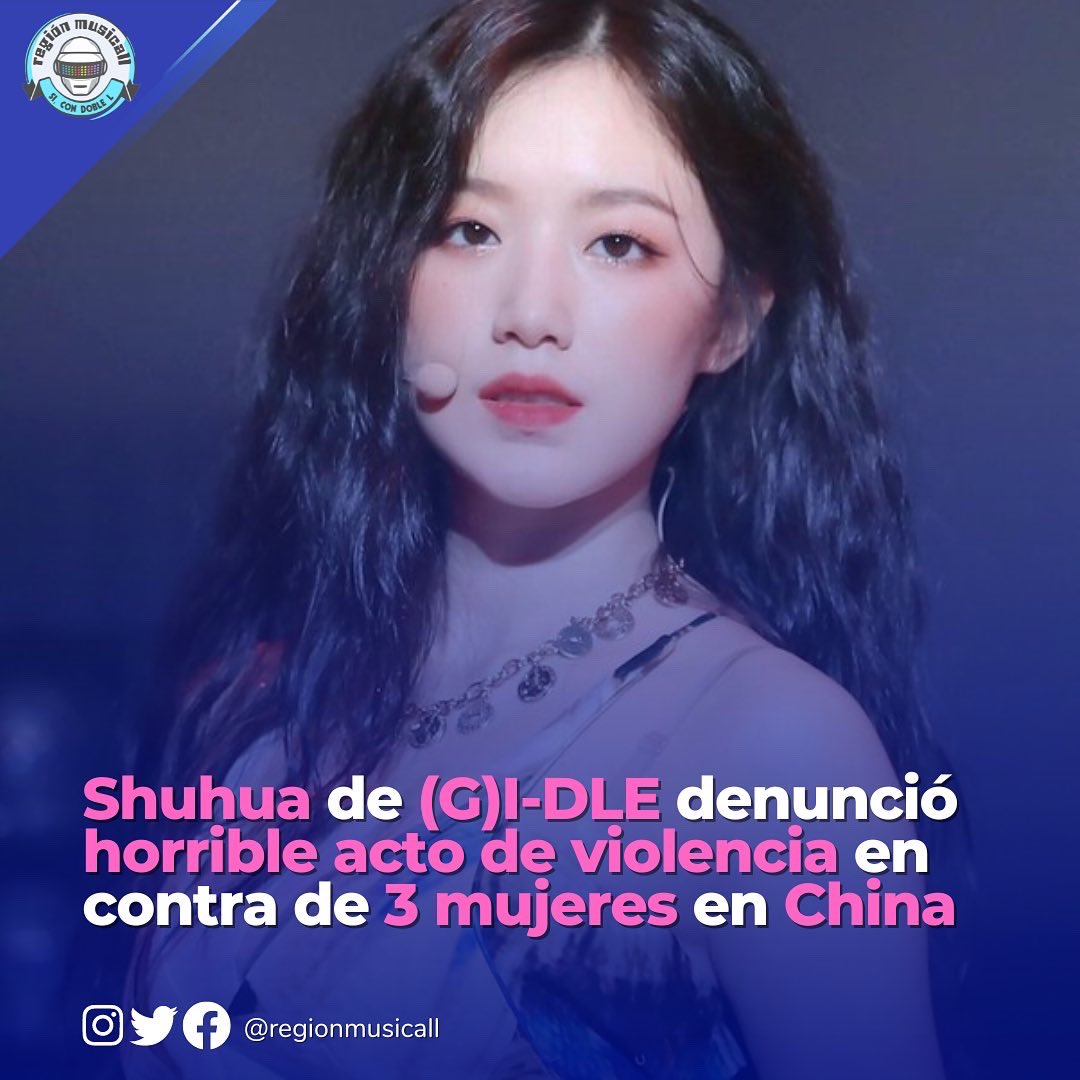RegionMusicall's tweet photo. 🚨 Shuhua de (G)I-DLE visibilizó el horrible ataque de 9 hombres en contra de 3 mujeres en #Tangshan China. 

🤝 trad: Gidle latinoamerica

🧑🏻‍💻 https://t.co/tV6Ojqa4TV https://t.co/JwVBwrdUHi