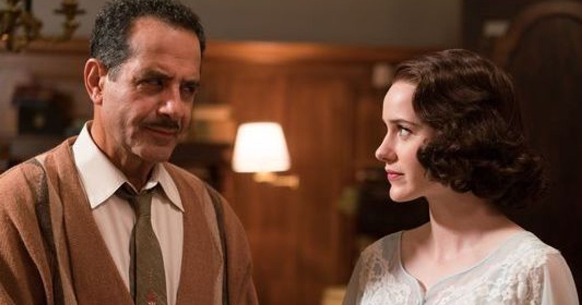 ByClaytonDavis's tweet photo. "While his co-star Luke Kirby took a more active part this year and will be competing as supporting actor for the first time, Tony Shalhoub is an establishment selection that the Television Academy can quickly check off."
 https://t.co/zSLw5sRBeC via @Variety #MarvelousMaisel https://t.co/2syBzXmOt4