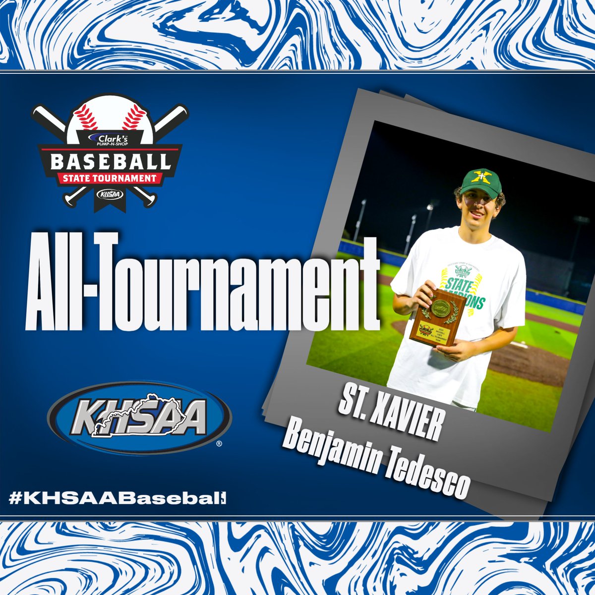KHSAA's tweet photo. Congratulations to St. Xavier's Benjamin Tedesco on earning All-Tournament honors. https://t.co/0hmOT0Qfuk