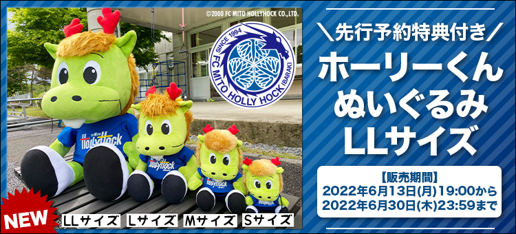 ホーリーくん 誕生日記念✨ ぬいぐるみLLサイズ先行発売スタート