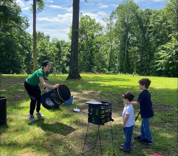 PickleballJaq's tweet photo. Had over hundreds of kids get to try pickleball today at a ‘Touch A Truck’ event!!! Amazing day! #Pickleball #FindThePositive #TeamFAD https://t.co/Wx1ujPRJQr