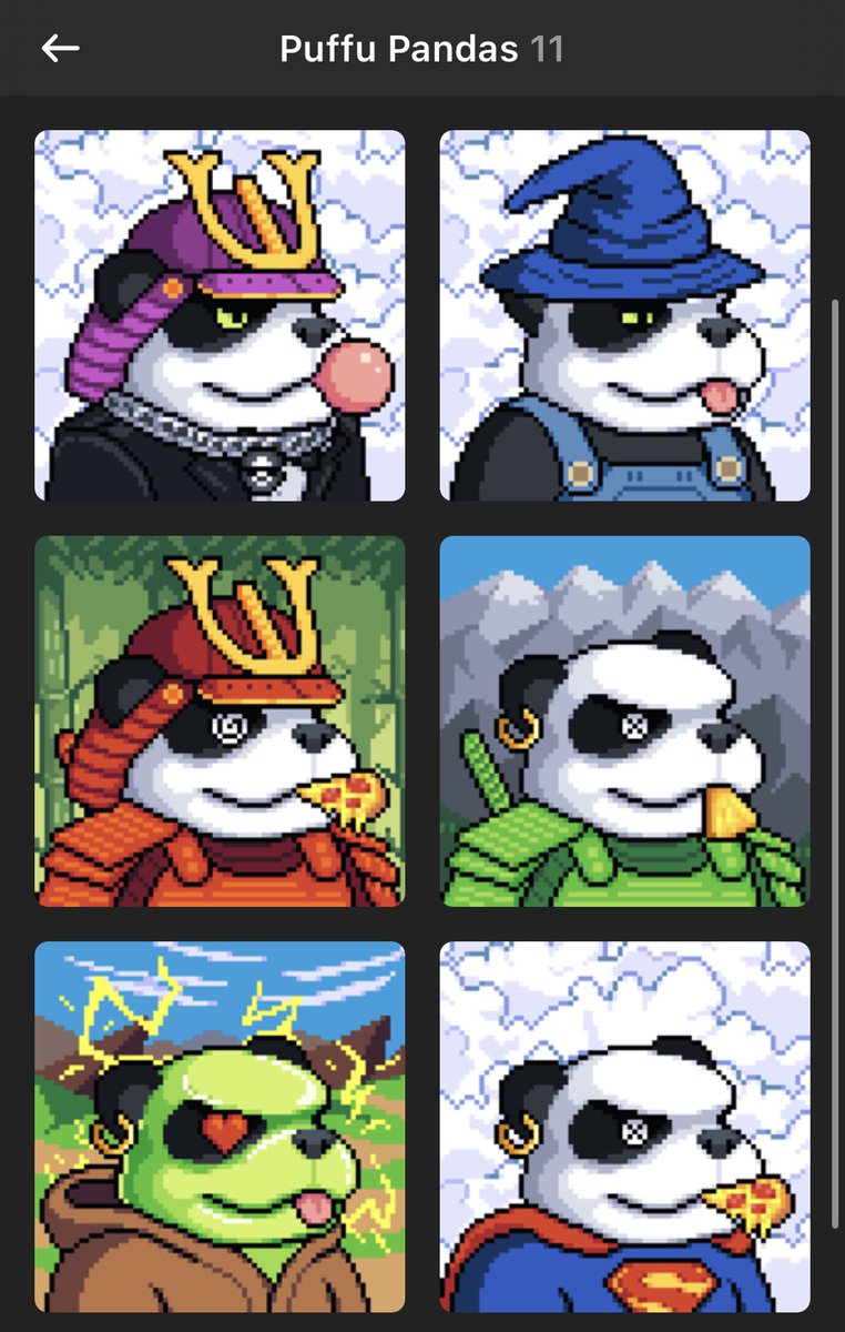 Tr3stacks's tweet photo. @PuffuPandas insanely undervalued. Backed by many @DeGodsNFT holders &amp; supported by @GhostKidDAO. We have an insane amount of #SOL &amp; #DUST in our #DAO vault &amp; we still have lots of great utility coming up w staking &amp; bringing music into #NFTs 👀🔥🧹🐼 #Solana #SolanaNFT #Crypto https://t.co/CWT040AZrD