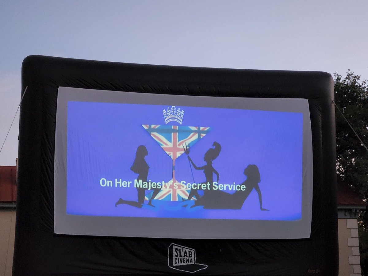 TheVideoDungeon's tweet photo. A night of James Bond with @slabcinema ! https://t.co/FGpvKb6GpP