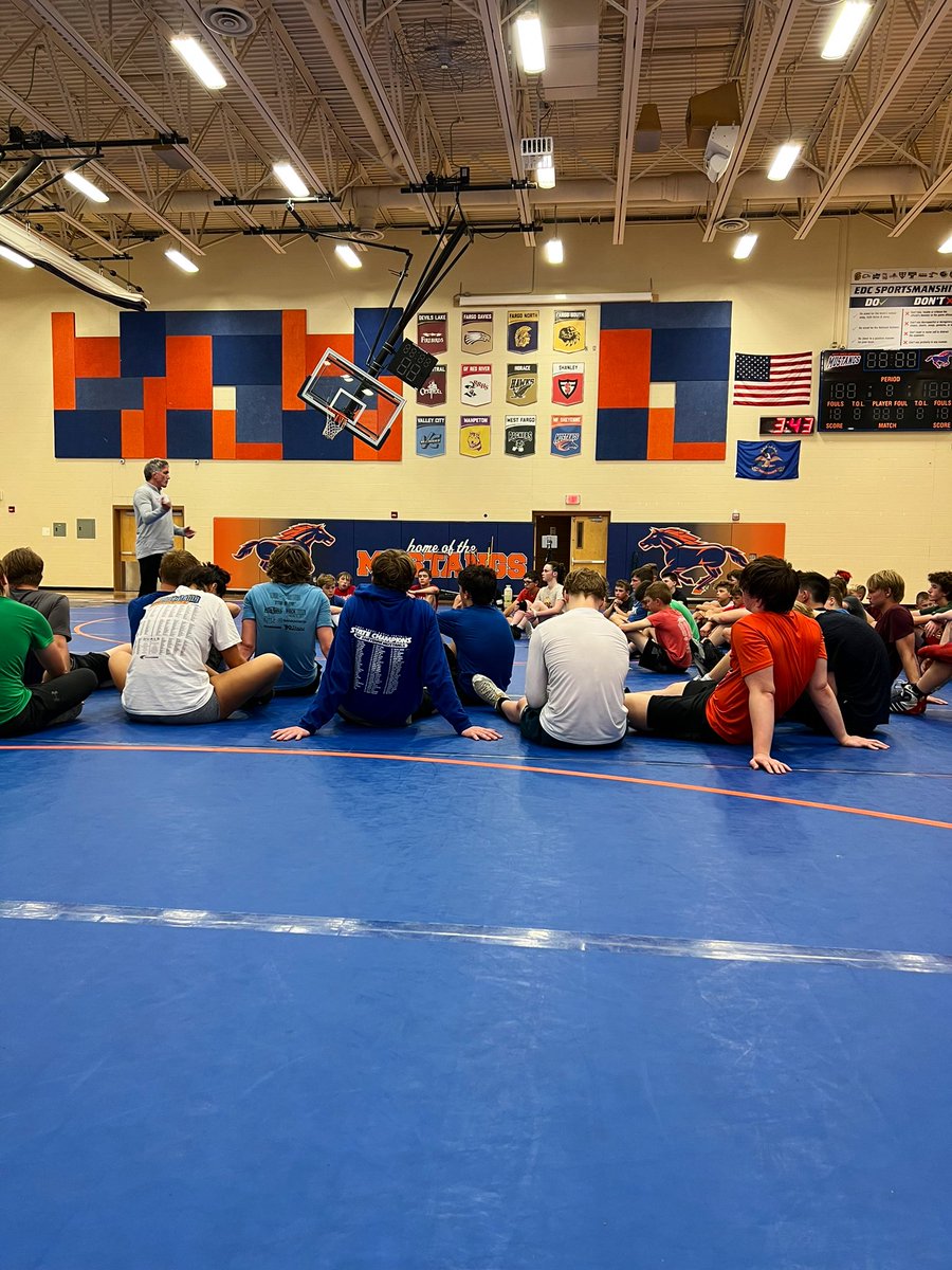 2nd day of camp was another great day filled with technique, hard drills and live wrestling. Troy, Terry and Kyle were joined by Brayton Lee today. We finished our day with some great mental training tips from the Steiners! Final day tomorrow, let’s end the weekend strong!