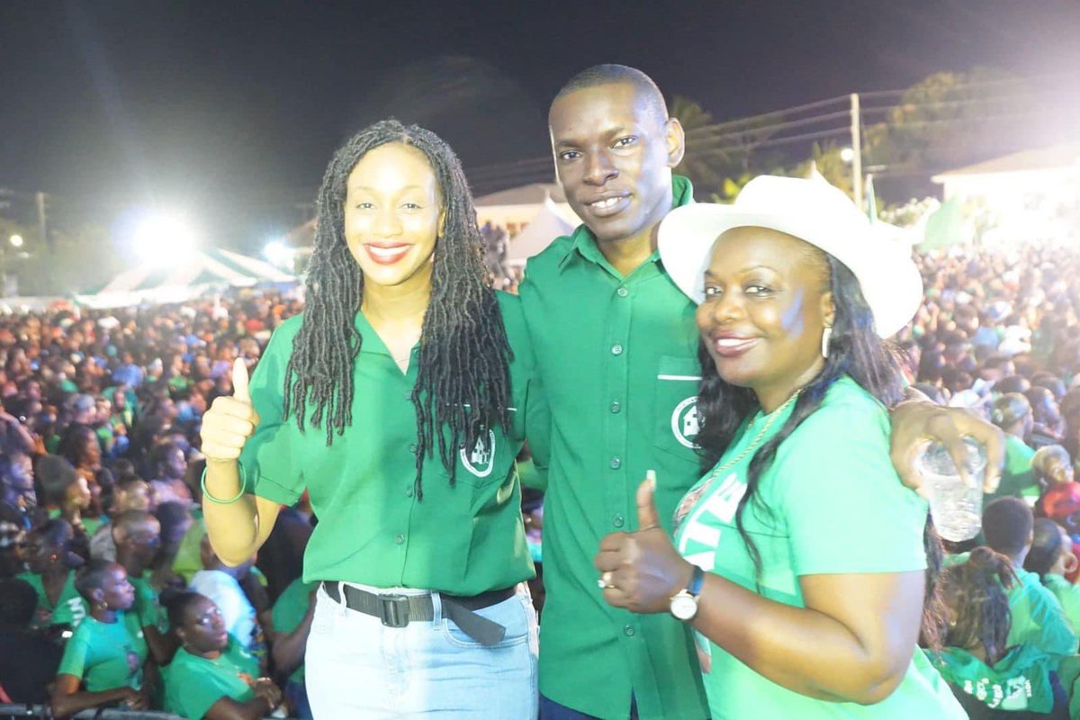 RhodaMCrawford's tweet photo. It was my absolute pleasure to deliver the Keynote Address at the NNP’s National Youth Rally in Grenada. May God continue to bless the People of Grenada and may the election season remain peaceful. TEAMNNP #SAFERHANDS https://t.co/T4zKaPEShe