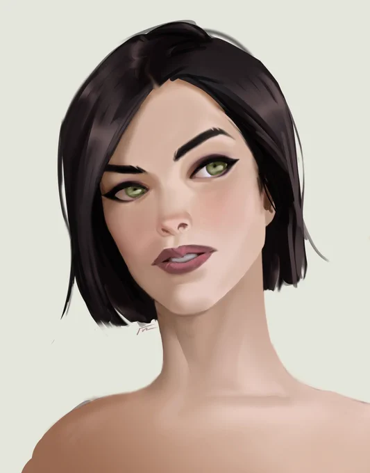 Viper face study #ValorantArt #VALORANTfanart 
