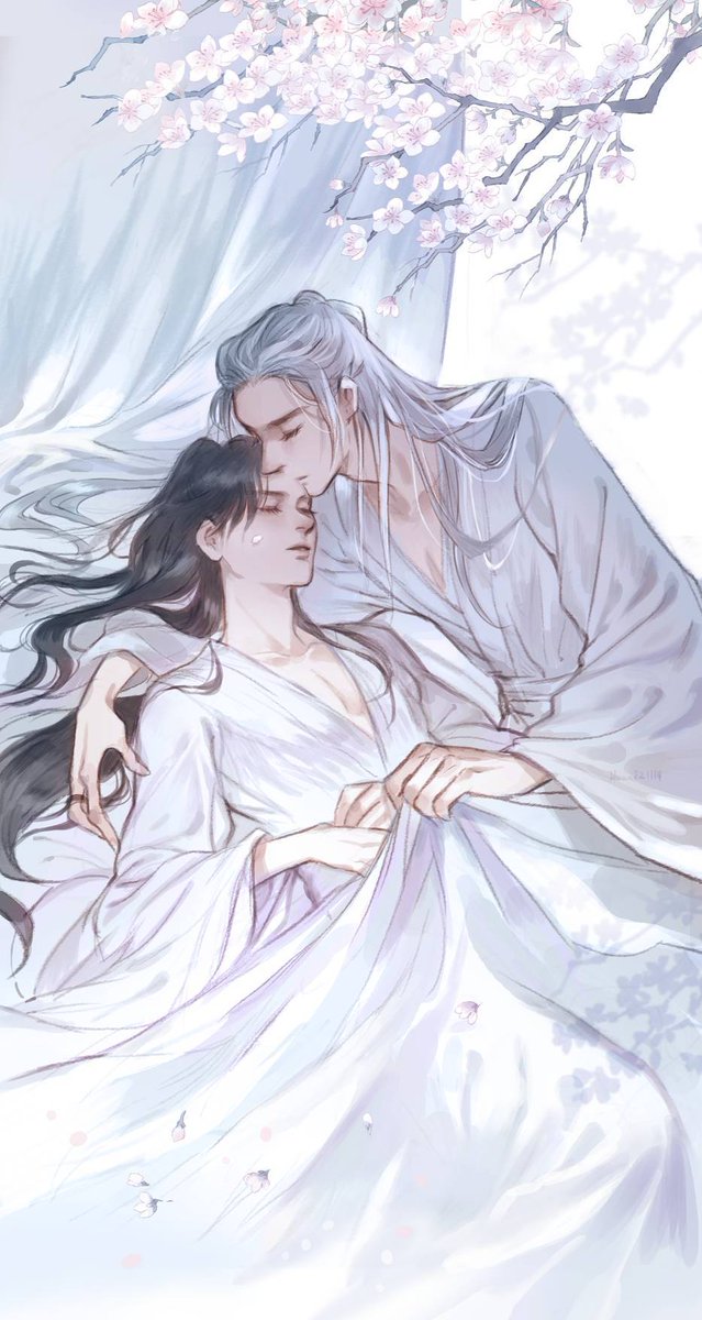 「Sleeping Beauty(21.11月舊圖)#山河令 #温周 #WenZh」|huandualのイラスト