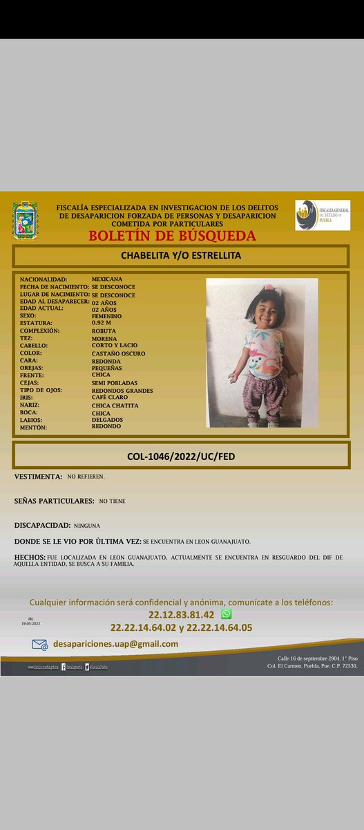 aldobp_003's tweet photo. @botDesaparecidx @ContrastesP Se busca 🙏 https://t.co/8hgvQEvmJT
