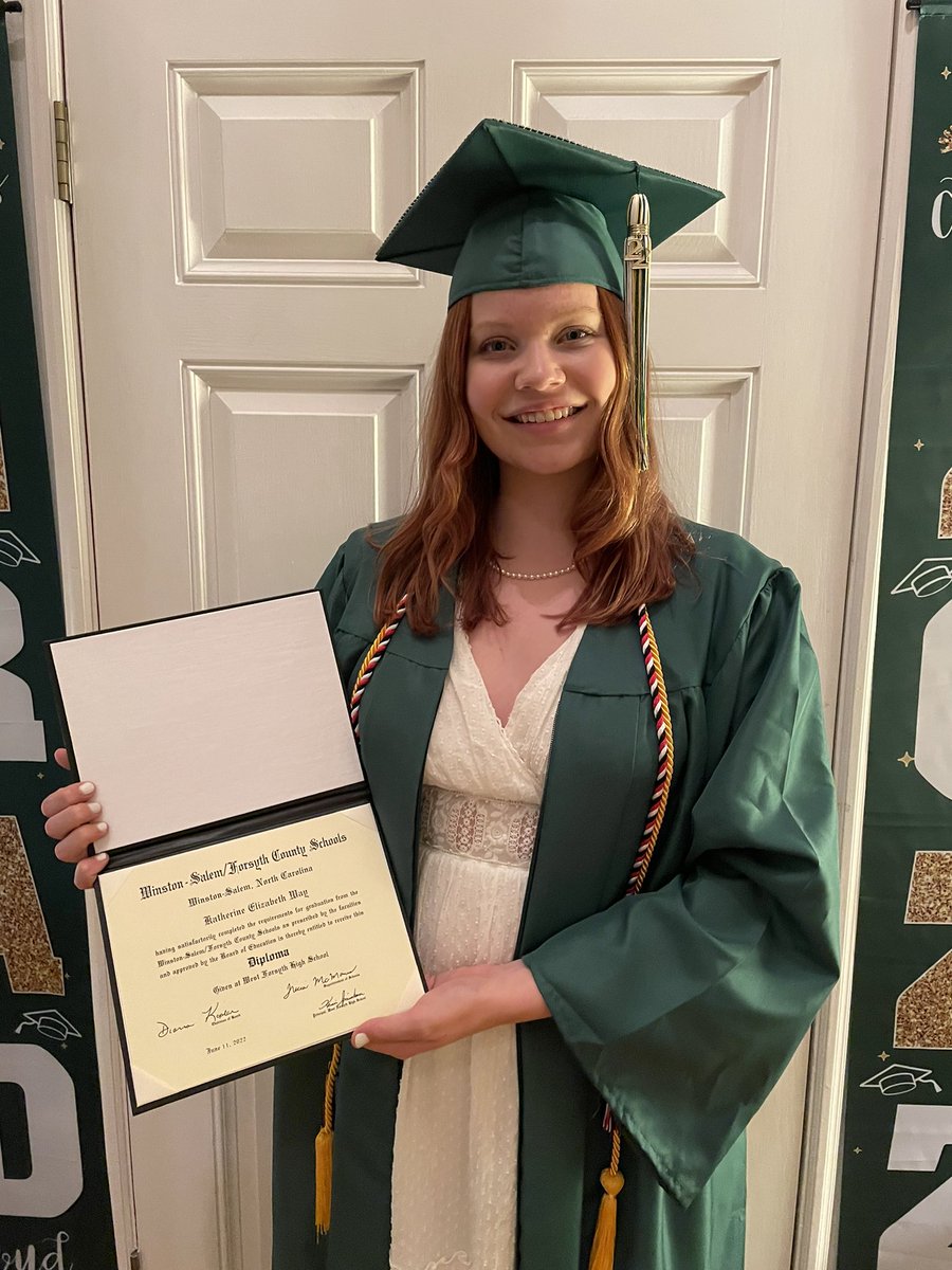MwaySportsPT's tweet photo. It’s official! Congratulations Katherine!! West Forsyth High School class of 2022. On to @NCState https://t.co/EQkBKdXNC5