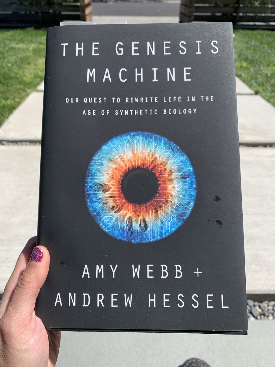 tiffanyjvora's tweet photo. (1/3) #BookRecommendation! ๐๐งฌ
Each day Iโm fascinated by a new advance in using biology as technology. What kinds of futures are being enabled by these advancesโand what types of futures should we act now in order to avoid unfavorable futures? #TheGenesisMachine #ScienceReads https://t.co/Vh5s8kpXmv