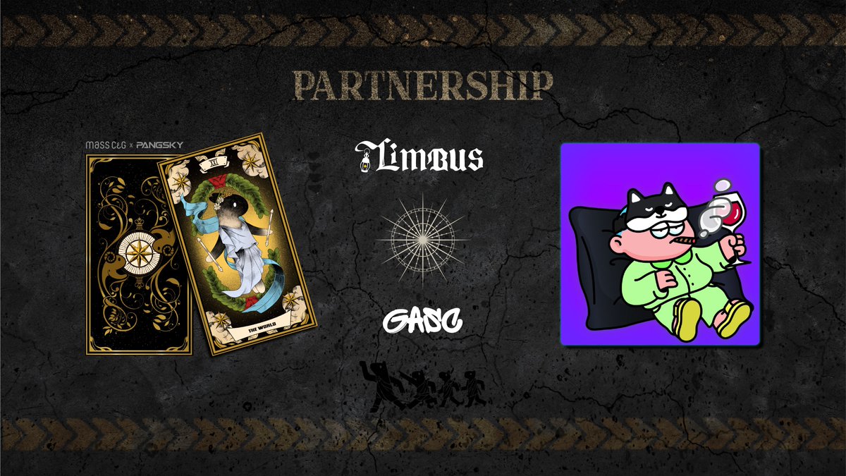🎉LIMBUS X GASC Giveaway🎉
🎁GASC NFT x 3 + GASC WL x 20

1⃣Follow 
<a href="/PROJECT_LIMBUS/">LIMBUS</a> 
<a href="/gaang_azi/">GangAziSocialClub</a>
 
2⃣👍&amp; RT &amp; Tag 3🧑
x.com/PROJECT_LIMBUS…

3⃣Join DC
discord.gg/limbus
discord.gg/4hzGHBpKnY

4⃣Gleam
gleam.io/ivRR3/-x-gasc

#LIMBUS #GASC #NFTs #Giveaway