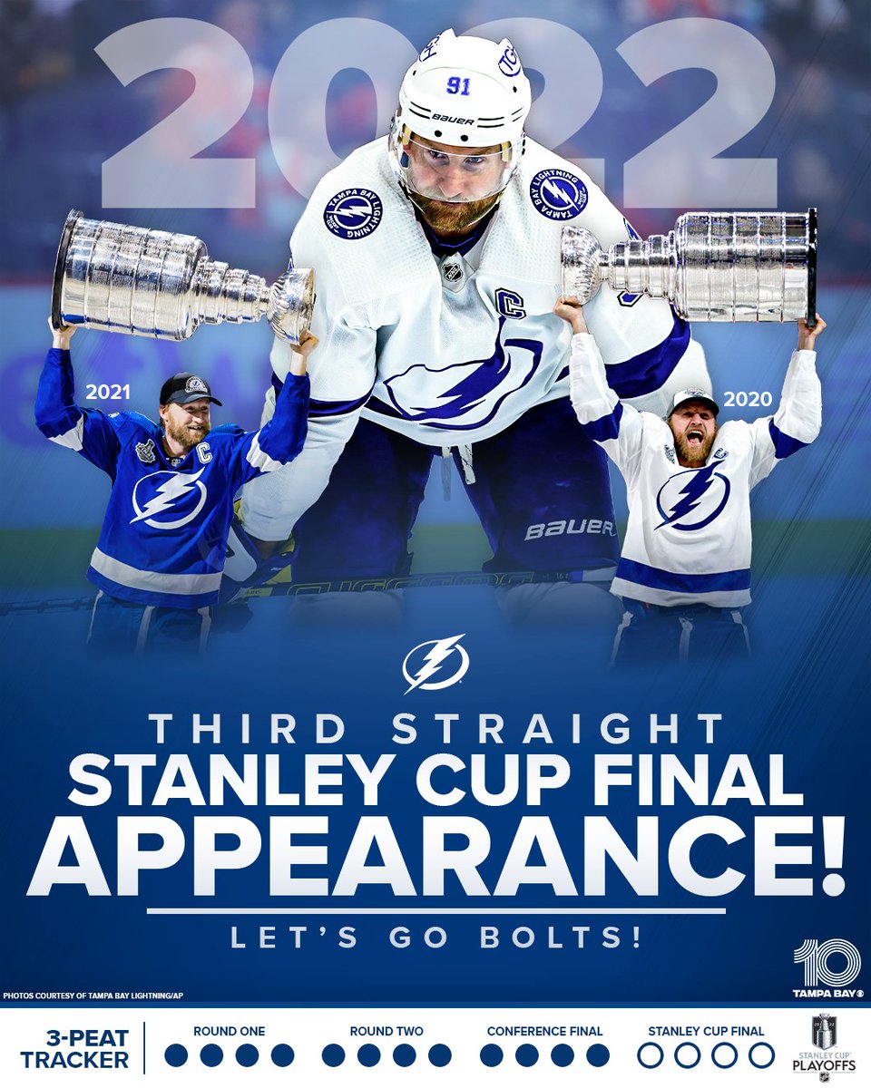 BOLTS ADVANCE ⚡ The Tampa Bay Lightning defeated the New York Rangers 2-1 in Game 6 of the Eastern Conference Final! The Bolts will now return to the Stanley Cup Final for a third straight year!

#GoBolts #StanleyCup #NYRvsTBL