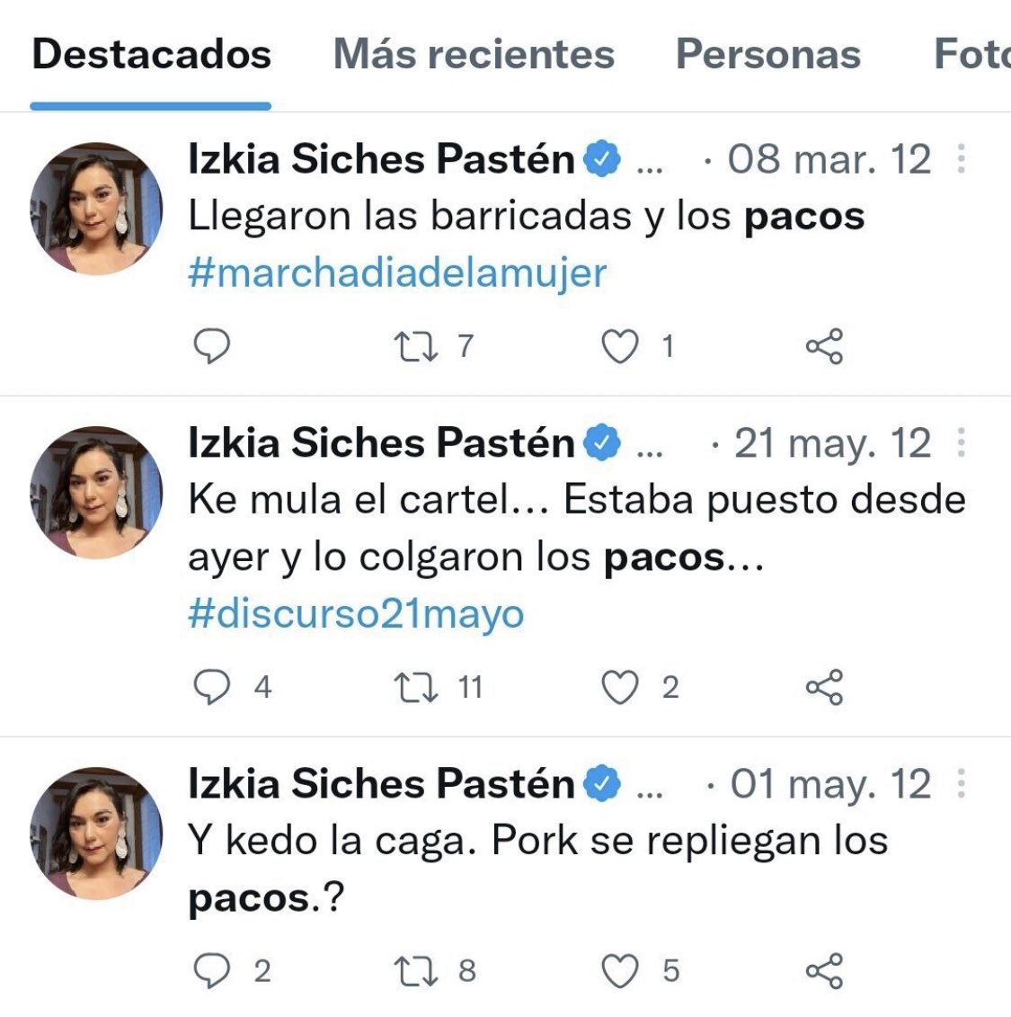 Mari0Llanquileo's tweet photo. #RenunciaIzkia 

Ambas imágenes se explican solas.

A la hora que yo soy el familiar del Carabinero, c/respeto, en honor al alto cargo q ostentan, les diría a ambas basuras esas q se fueran, sino, los echaría yo a patadas!

Kast Mosciatti Traidor https://t.co/bLHxtmo2aI