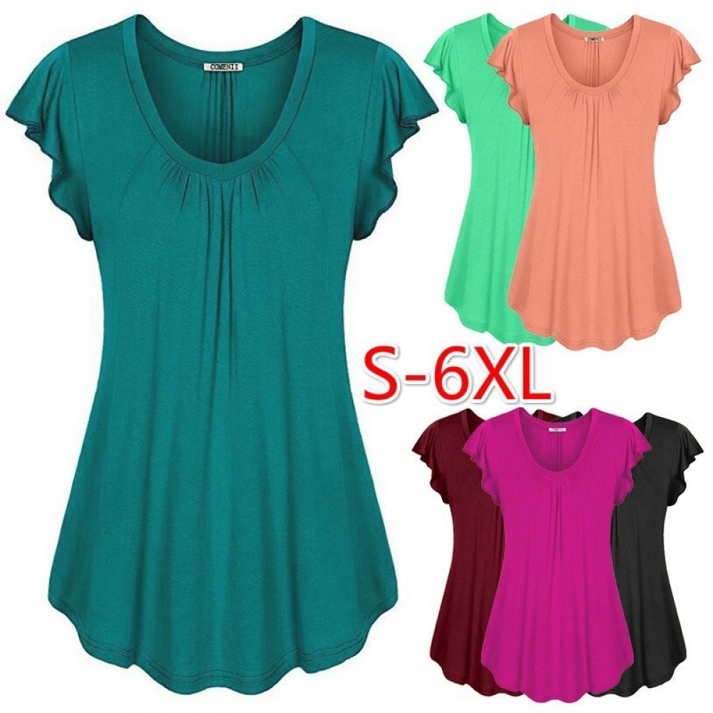 cheap_mrs's tweet photo. Free Shipping Ruffles Short Sleeves Pleated 6XL Big Plus Size Female Loose Women Bottoming Skirt Tops Blouses Camisetas Mujer https://t.co/fk6GuW05fe
#fashion|#tech|#home|#lifestyle https://t.co/xVMEpzZXSL