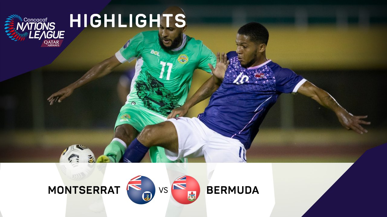 📹 Best moments of the game: 

Thrilling match between @Montserrat_FA 🇲🇸 and @BermudaFA 🇧🇲

👉  👀📰

#CNL22”