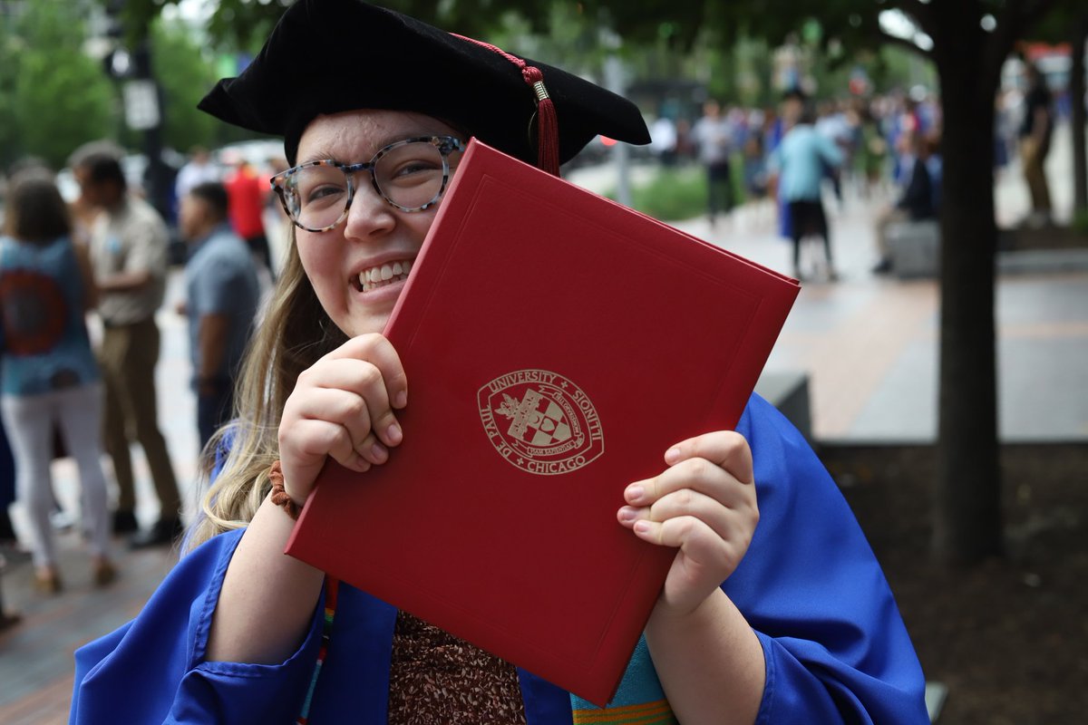 journo_cam's tweet photo. truly so grateful for today! i got my masters; i shared a beautiful moment with my friends and family, both in-person and from afar. thank you @depauljour, @14eastmag and @depaulu — it feels so great to celebrate after so many years! 🎓 #doubledemon https://t.co/oWyZ5MNDIi