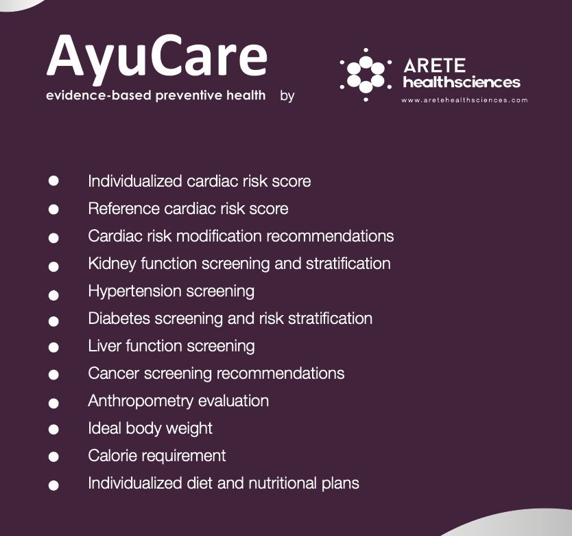 AreteHealthSci's tweet photo. AyuCare, our Clinical Decision Support System (CDSS) for preventive medicine, is now available at @CamsNepal https://t.co/Eznk8slOrw