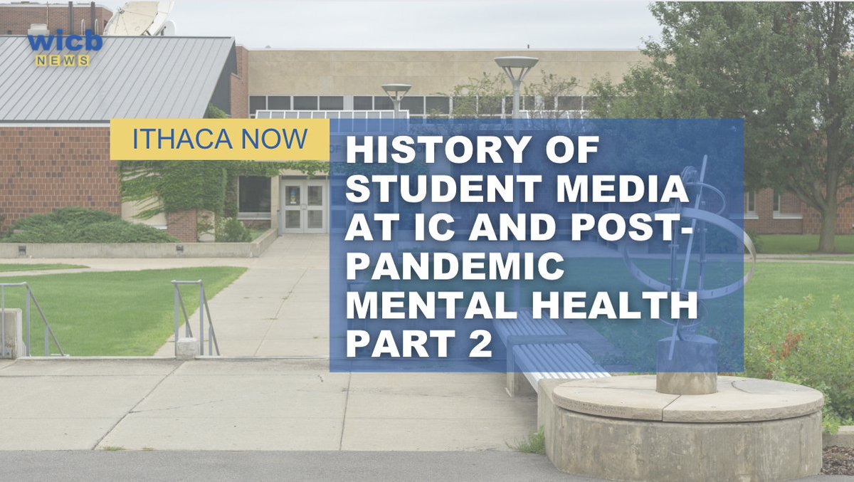 Tune into #Ithacanow where Michael Memis and Christian Maitre bring you the history of WICB and Bec Legato and Emma Kersting, alongside news director Himadri Seth continue their conversation with CAPS director Brian Peterson about mental health.  Photo credits: Kenneth C. Zirkel