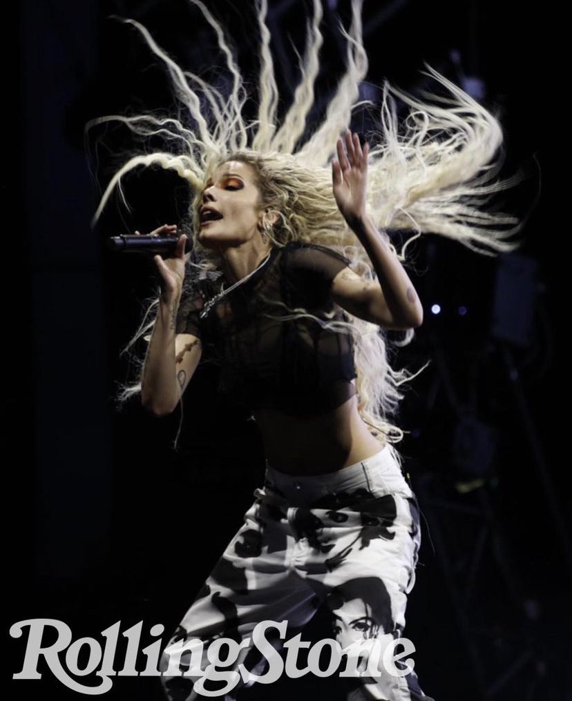 HalseyTouring's tweet photo. Halsey performing tonight at Gov Ball

(via rollingstone on ig) https://t.co/2acnWVZ0ns