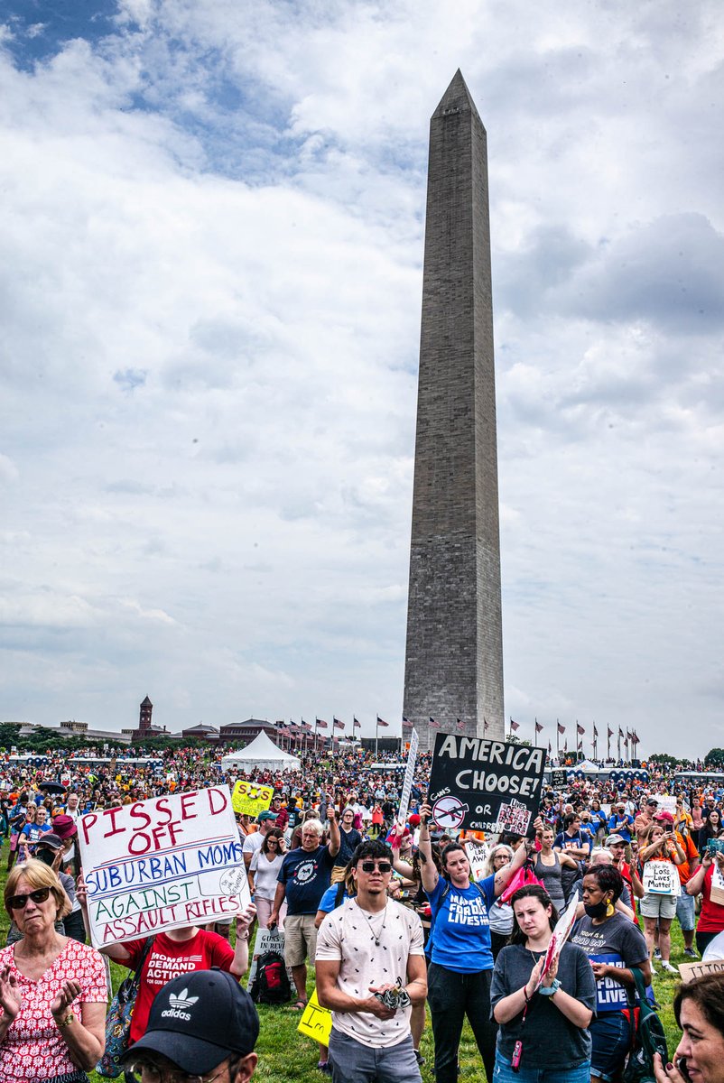AaronAnf's tweet photo. 'Do not run!' A brief moment of panic swept through the 2nd 'March for Our Lives' protest against gun violence in Washington DC. There was an agitator/active shooter scare...during a moment of silence for Uvalde. 
More from today: https://t.co/10fWaiymzu https://t.co/aduJf92bkh