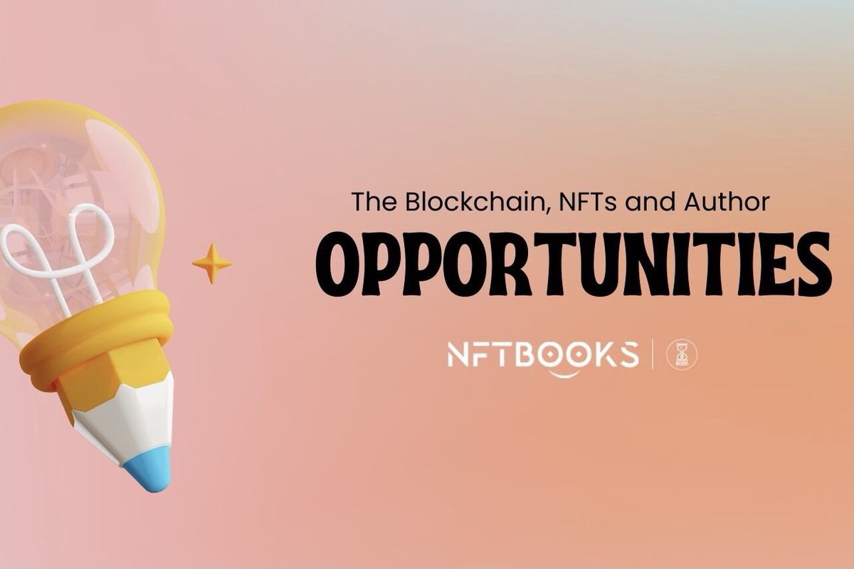 Many authors and content creators are gradually embracing tokenization as a strategy to improve their sales portfolios and reach a larger audience as the market is at its peak.
#Booklovers #PublishEcosystem #BookSwarmArmy $NFTBS #NFTBOOKS