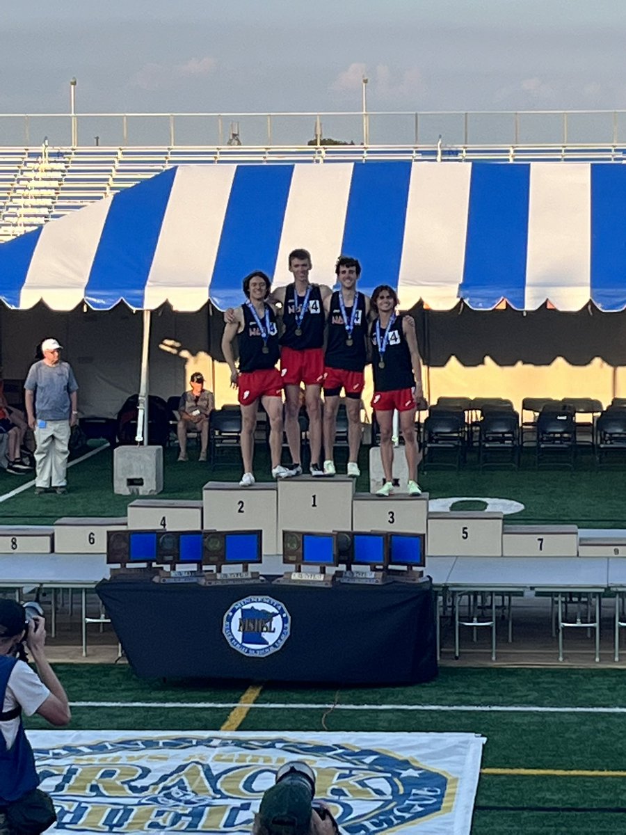 LNHS Track & Field (@lnhs_track) on Twitter photo 4x400m STATE CHAMPIONS, 5th all time MINNESOTA record and LNHS School Record! 1st place post to post!
Absolutely amazing achievement Jack Kocher, Bryce Stachewicz, Blake Licht, Andrew Casey! <a href="/LNHS_BoysCC/">LNHS Boys CC</a> <a href="/LNHS_Panthers/">Lakeville North High School</a> <a href="/MNMilesplit/">MileSplit MN</a> 4x400m STATE CHAMPIONS, 5th all time MINNESOTA record and LNHS School Record! 1st place post to post!
Absolutely amazing achievement Jack Kocher, Bryce Stachewicz, Blake Licht, Andrew Casey! <a href="/LNHS_BoysCC/">LNHS Boys CC</a> <a href="/LNHS_Panthers/">Lakeville North High School</a> <a href="/MNMilesplit/">MileSplit MN</a>