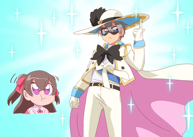 デパプリ14話!ついにプリキュア達の前に姿を現したクックファイター、ブラックペッパー!初恋のお話だったけどゆいちゃんは平常運転だった。 