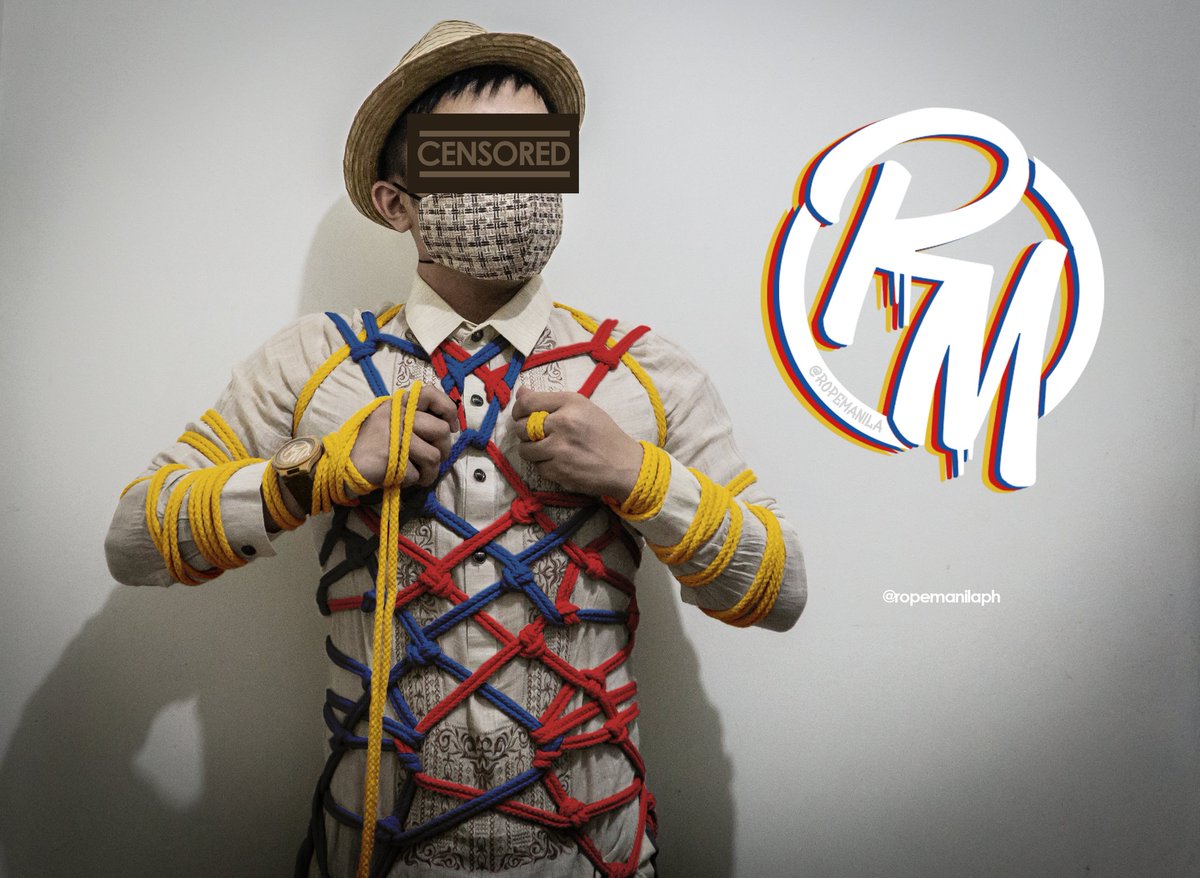 ropemanilaph's tweet photo. Limited Freedom

Happy Independence Day PH! 

#shibari
#shibariph
#bondage 
#pinoybondage
#bdsm
#pinoybdsm
#ropeman https://t.co/dJsYlTbU4c