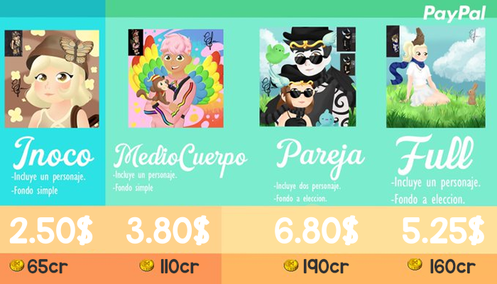 ✨COMISIONES ABIERTAS ✨
⚠️A MITAD DE PRECIO TODO 50%⚠️

🔸Comisiones para tu personaje de habbo, roblox etc

🗓️Promoción por este mes.
     Pide la tuya al DM! 
   
RT Y LIKE PLS ME AYUDAS MUCHO