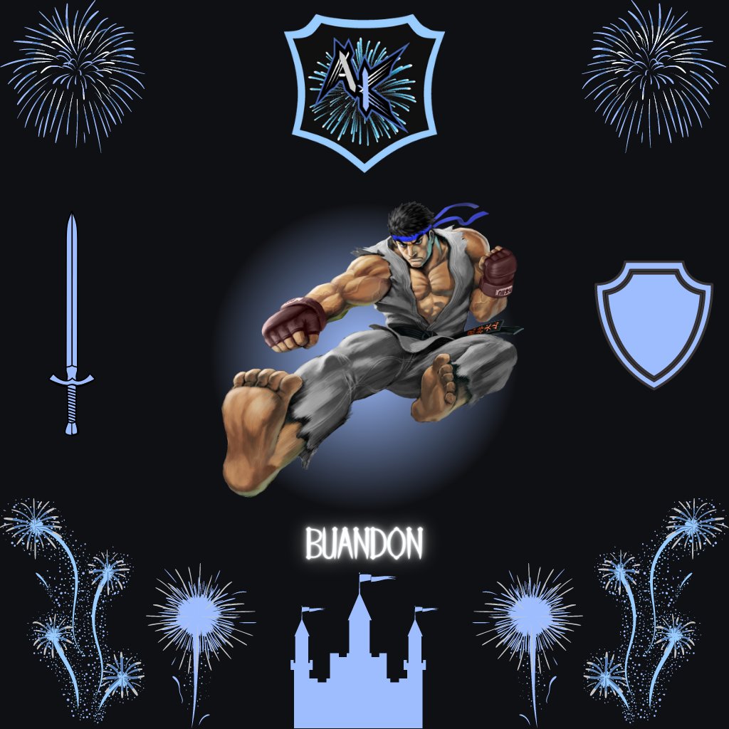 AKnightEsports's tweet photo. Welcoming the #7 player in the #HTX #SSBU scene, @UnderGamingES's, @BUANDON to #AKANNI! "My one true rival is the fight within!" Join BUANDON here:

https://t.co/XumqLPwON1

SSBU registration closes on 6.29.22 at 11:59 pm

96 🧢 Singles

24 🧢 Squad https://t.co/WekDomEzdK