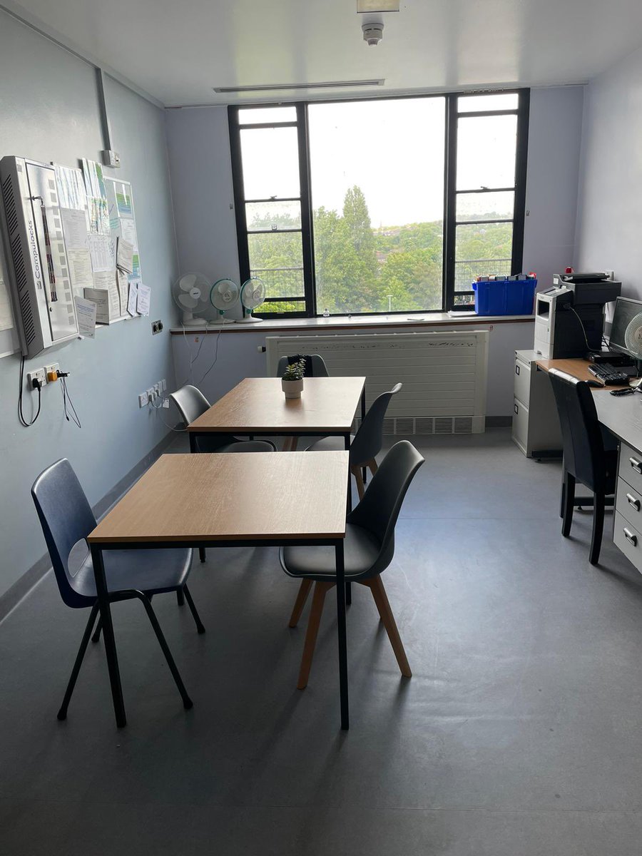 Thanks to <a href="/NUHCharity/">Nottingham Hospitals Charity</a> staff on D35/34 are able to now have this amazing multi purpose room to have their breaks away from the ward, a well deserved place to relax on busy days! <a href="/nottmchildrens/">Nottingham Children’s Hospital and NNU</a> <a href="/leannevikki85/">leanne</a> <a href="/wilsjo/">Jo</a> <a href="/Rachael77934567/">Rachael Giles</a>