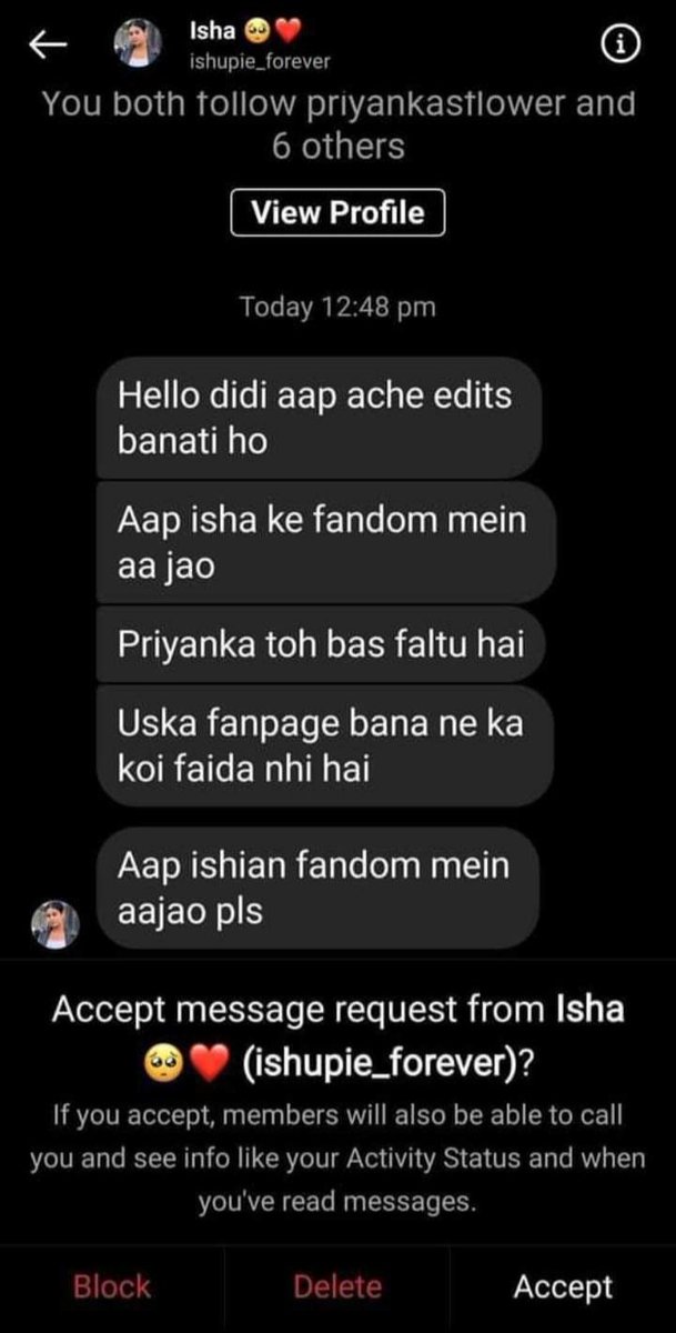 Simran10448505's tweet photo. Ye hai ichuu nepo kid ke fans 🤣🤣 bheek maangte hai 🤣🤣
Hai koi jawaab kon negative hai kaun positive isse dekhne ke baad 🤣🤣
#udaariyaan #fatejo https://t.co/Ab11zSO8QN