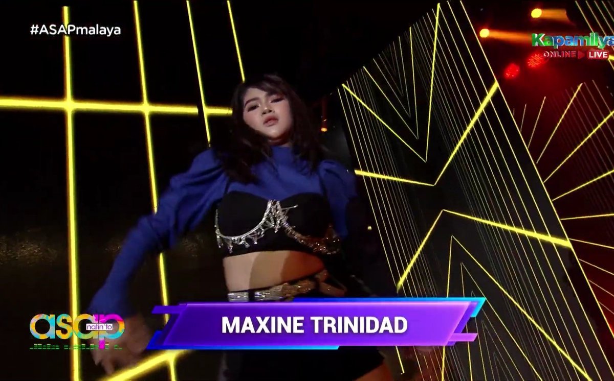 PBBSeasonUpdate's tweet photo. Maxine Trinidad Slay the ASAP STAGE for JAYDA's BIRTHDAY PROD.
Congratulations Ms. Trinidad.

#ASAPmalaya https://t.co/YzAjEsbROf