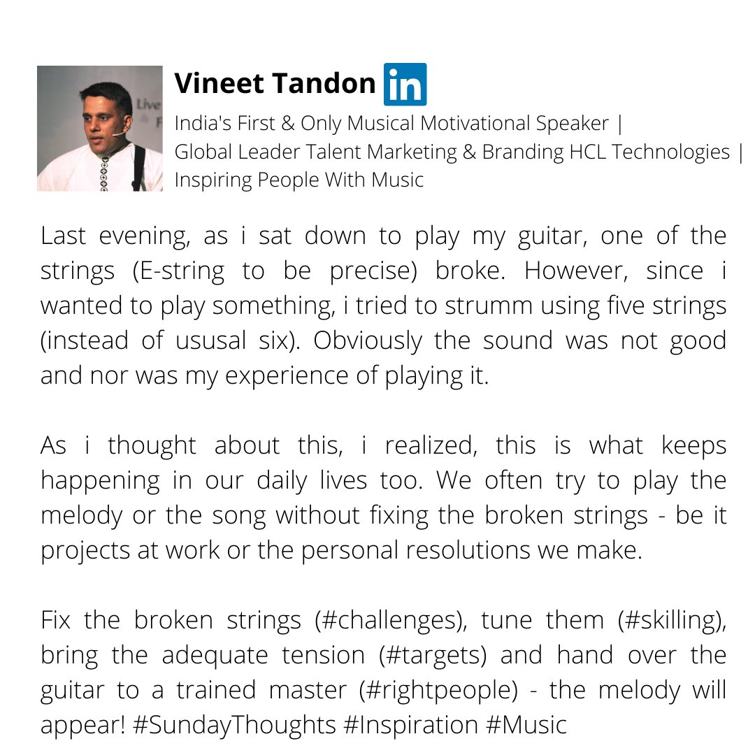 Vineet Tandon tweet media