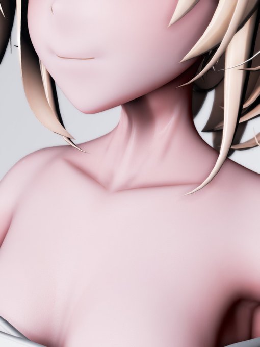 首筋追加で色気アップ 