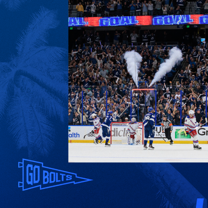 TBLightning's tweet photo. We'll see you in the #StanleyCup Final. ⚡️