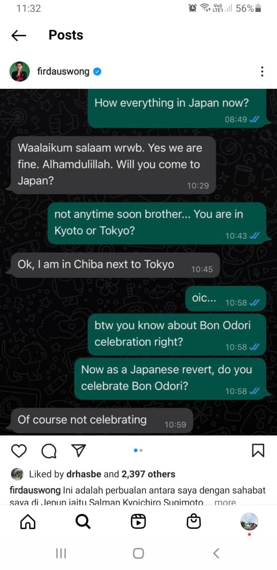 khairul_nadzir's tweet photo. Muslim Jepun pun tak pergi Bon Odori. Kita? Tepuk dada tanya iman. https://t.co/aD1oKendW9