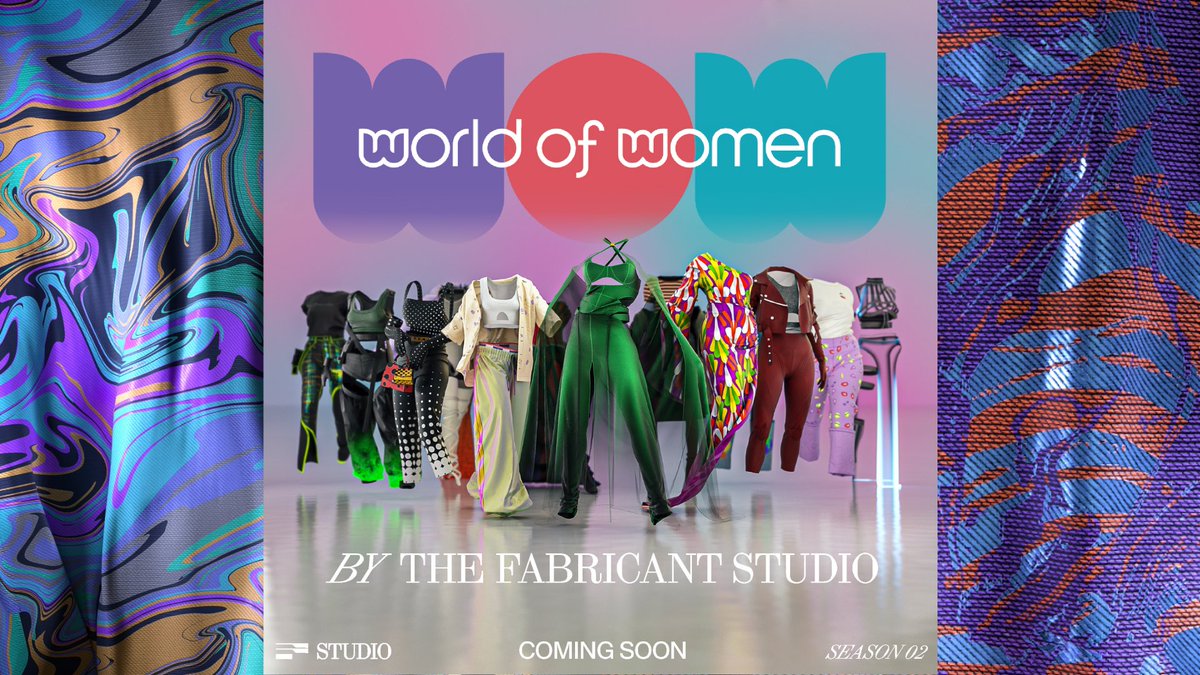 Gm!
Excited to announce that I am one of the material creators in the upcoming <a href="/thefabricant/">The Fabricant</a> - <a href="/worldofwomennft/">world of women</a> drop! 
My original designs will be available for you to co-create with! 
If you'd like to participate, I have 100 allow list + FREE mint spots!
Details 👇🏽