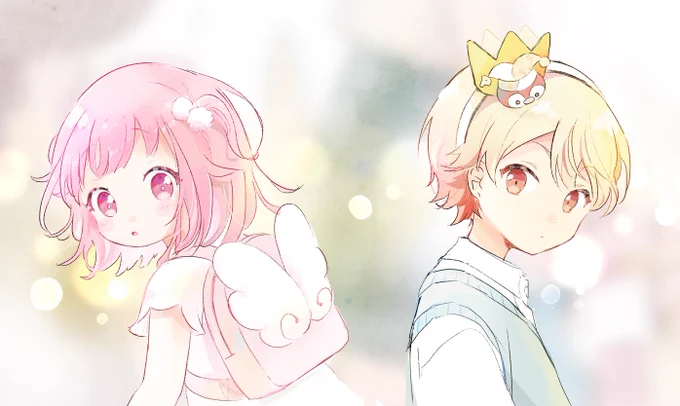 「あの日見かけた天使/王子様はキミだったのかもしれない」的な幼少司えむ幻想🎡※色々と捏造 