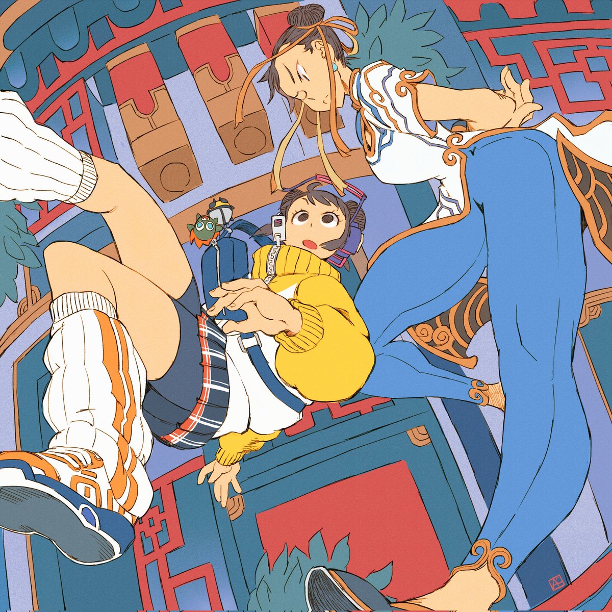 andrewcockroach's tweet photo. This scene from the new #StreetFighter6 trailer thrilled me in a serious way!
#illustration #StreetFighter #Capcom #絵 #イラスト https://t.co/Op1tOYwLir