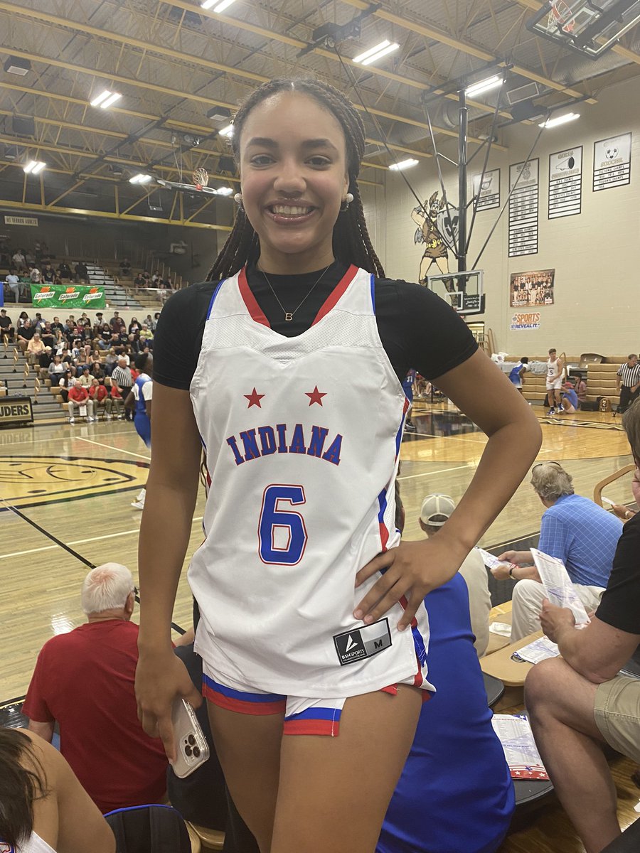 Deserae32_11's tweet photo. My Indiana All Star ❤️. @KynidiS https://t.co/T0Qr5oYp0b