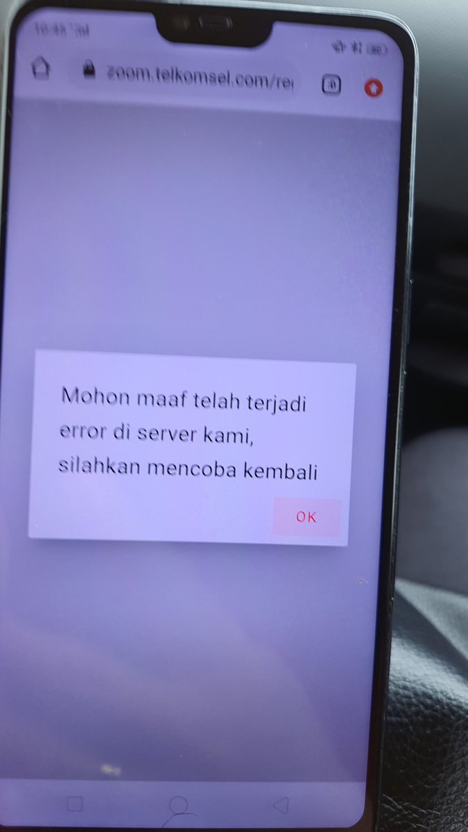Agusyusdi's tweet photo. Pukul 10.36 WIB terima sms  link zoom  dan OTP via email..hasilnya masih sama seperti ini terus. https://t.co/tEAaocJdou