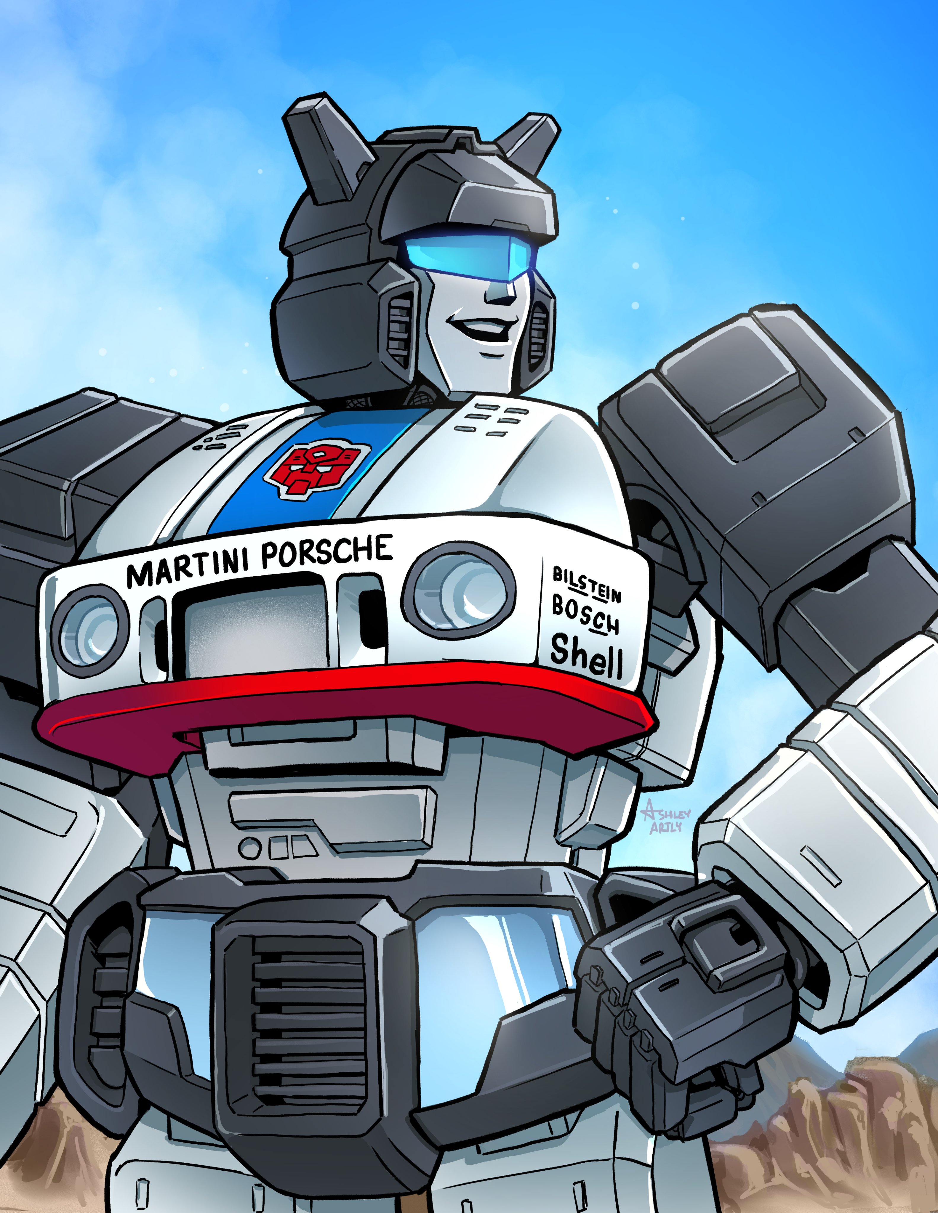 X AshleyArtly Jazz transformers maccadam fanart mtmte
