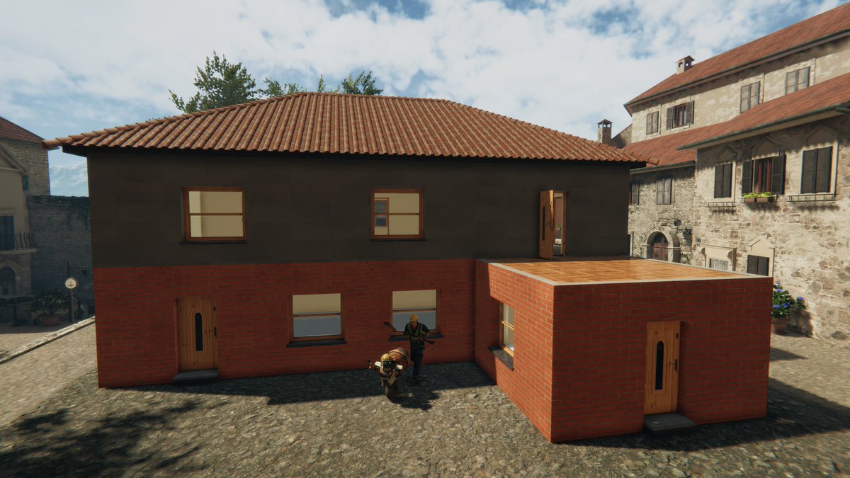 Kashiwamata_Kz's tweet image. なんとかガワだけ完成しました。

 #BuilderSimulator