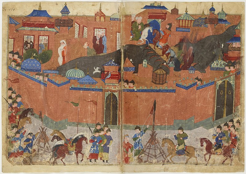 16. The classic case is the utter defeat and destruction of the Abbassid Islamic Caliphate by the Mongols in the Siege of Baghdad by Hulagu Khan in 1258 CE. Hulagu utterly destroyed the Abbassid Caliphate once and forever and made a genocide of Muslims in Baghdad.