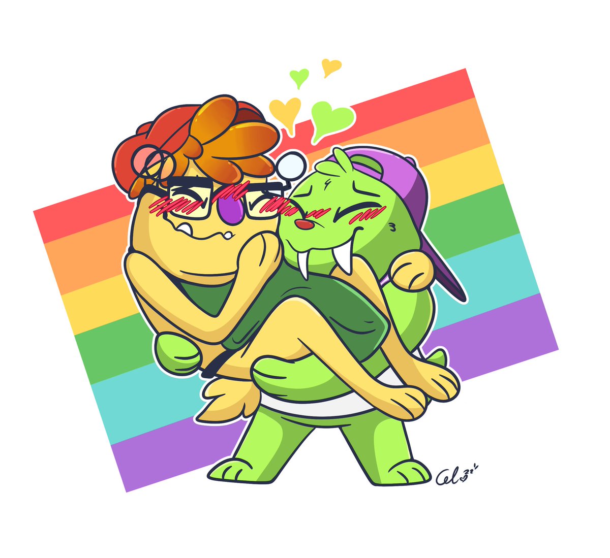 Floofflebutt's tweet photo. Bugsnax Pride!
Check my tiktok for the Timelapse’s! ^^
#bugsnax #bugsnaxfanart #Pride2022 #fanart #snorpy #chandlo #elizabert #eggabell #floofty https://t.co/ngV3WhTBiy