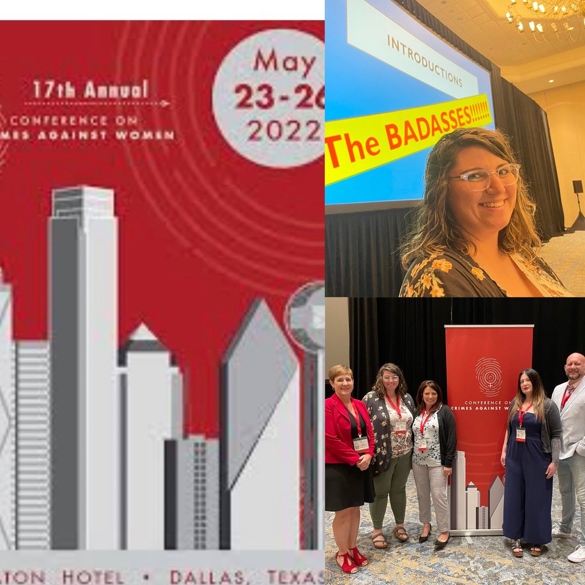 boardman_train's tweet image. @CCAW2022 Day 2, part 2! Badasses!!! Madison and her warrior team presented their battle against prosecutor who believes rape myths. @right_finding so proud to stand next to these warriors! #NotAlleged