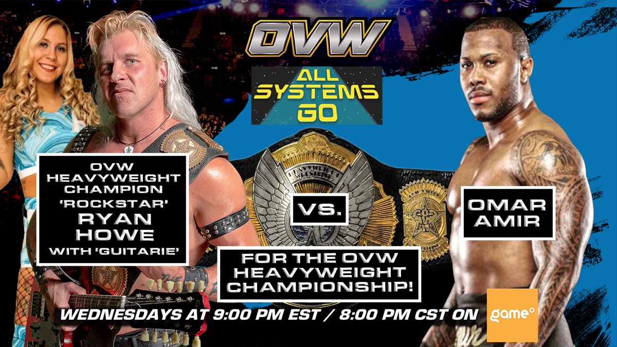 MrPEC_Tacular's tweet photo. THIS MORNING 9/8c all throughout the US AND CANADA...
On ANTHEM'S AWESOME @GamePlusNetwork...
Catch up on TV's HOTTEST Wrestling Show @ovwrestling with our 2 Hour sPECTacular known as #OVWAllSystemsGo!
Then WEDNESDAY NIGHT 9/8c, see a BRAND NEW OVW to witness all the fallout! https://t.co/PrhV8vytHP