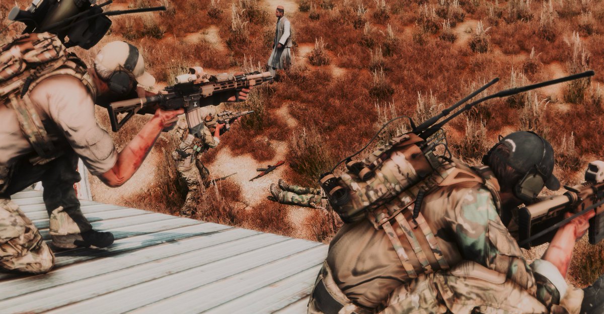 TF_114's tweet photo. Task Force 114 has redeployed following its training rotation in support of Operation "OBSIDIAN FURY" in an effort to dismantle insurgent infrastructure and regain regional stability somewhere in Africa. #Arma3 https://t.co/OmrthvWt23